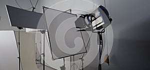 Studio light equipments for photo or film movie video