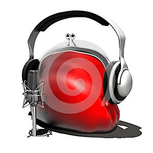 In the studio (live)