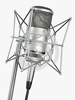 Studio Microphone Render