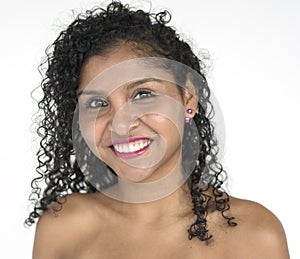 Studio People Shoot Portrait Isolated