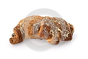 Studio photo of baked croissant