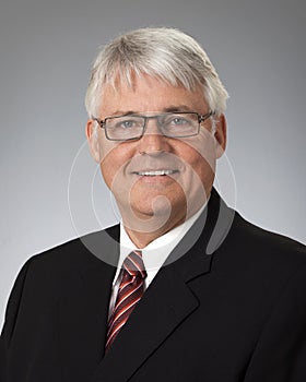 Studio Portrait of Mature Businessman