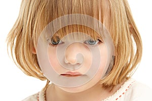 Studio Portrait Of Young Girl