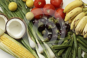 Studio shot of Fresh vegetables.