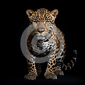 Studio Shot Of Jaguar On Isolated Background - Nikon D850 32k Uhd photo
