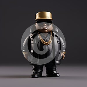 Ultra-detailed Funko-pop Notorious-big Figurine Scanner Image photo