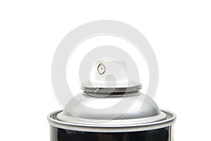 Studio shot of spray can isolated