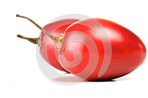 Studio shot of tamarrilo fruit