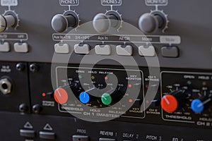 Studio sound processor with with compressors, preamplifiers and audio interfaces