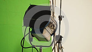 Studio spotlight big size equipment.