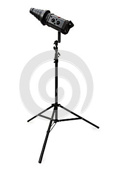 Studio strobe isolated