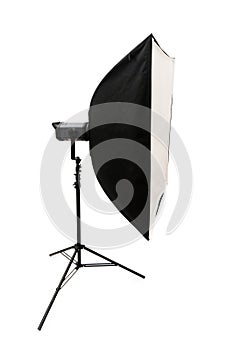 Studio strobe isolated