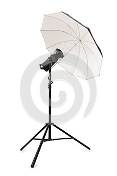 Studio strobe isolated