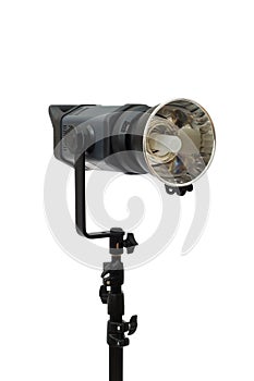 Studio strobe isolated