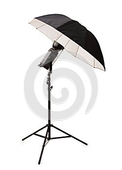 Studio strobe isolated