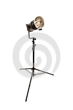 Studio strobe isolated