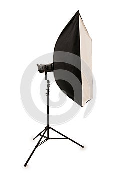 Studio strobe isolated