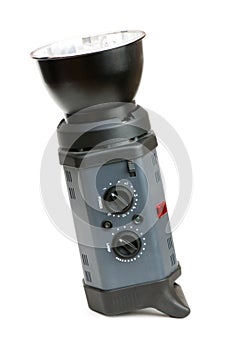 Studio strobe isolated