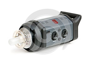 Studio strobe isolated