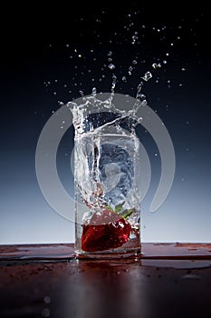 Strawberry Impact Water Splashdown photo
