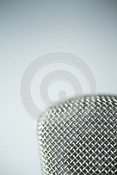 Studio voiceover microphone photo