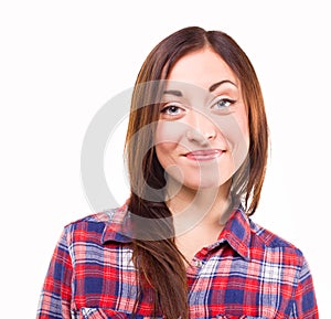 Studio. young girl