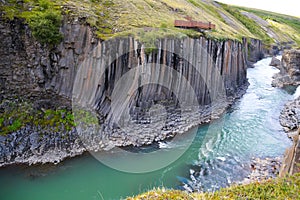 Studlagil canyon of Iceland - Northen Europe