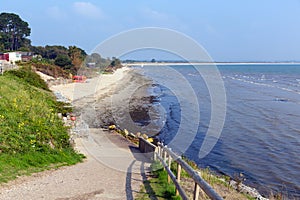 Studland middle beach Dorset England UK located between Swanage and Poole and Bournemouth one of three beaches on this beautiful