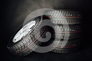 Studless winter tires