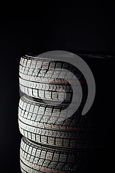 Studless winter tires