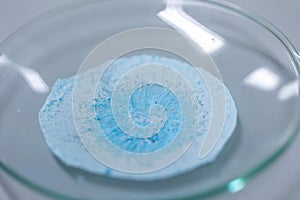 Analysis Chemical composition in laboratory.