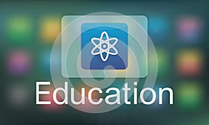 Study Education E-Learning Application Icon Graphic Concept