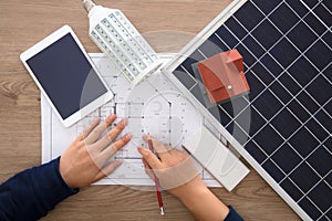 Study the feasibility of solar power home installation