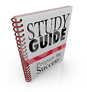 Study Guide Book Cover Preparing for Exam