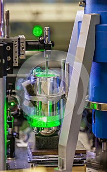 The study of lasers on the test bench