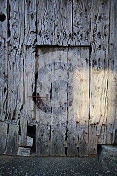 A study of an old wooden door