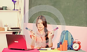 Study programming web design. Programming courses. Programming language. Personal blog. Blogging hobby. Girl laptop