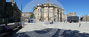 Panorama Panoramic Bristro Square Teviot Row Hall Study Mcewan hall Edinburgh Scotland University Students Association Education