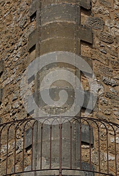 Study of Stone Wall, texture interest.