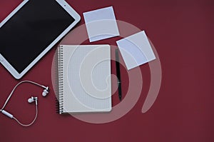 Study stuff. Education background. Stationery. Aspects of education.