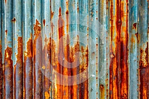 A Study in Weathered Galvanized Steel CloseUp Texture Patina and Resilience of a Durable Metal Surface photo