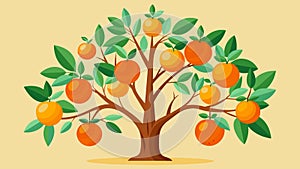 By studying genetic traits plant breeders have developed an orange tree variety that produces fruit with higher levels photo
