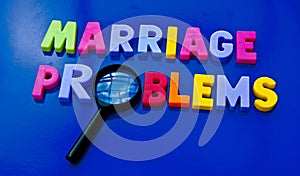 Studying marriage problems
