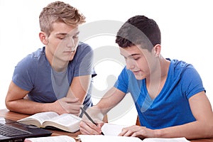 Studying together photo