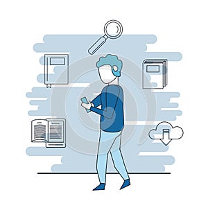 Studying tools and man