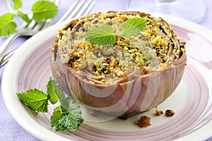 Stuffed artichoke