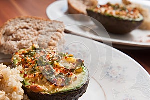 Stuffed avocados