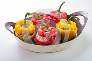 Stuffed bell peppers