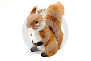 Stuffed brown squirrel