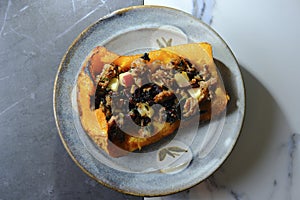 Stuffed Butternut Squash